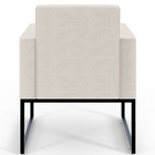 Kit 04 Poltronas Decorativas Para Sala E Recepção Base Fixa D