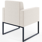 Kit 04 Poltronas Decorativas Para Sala E Recepção Base Fixa D