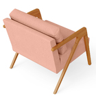 Kit 04 Poltronas Decorativas Para Sala Estar Pietra Estrutura