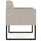 Kit 04 Poltronas Decorativas Para Sala Recepção Base Fixa De