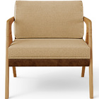 Kit 04 Poltronas Decorativas Pietra L02 Couríssimo Marrom Lin