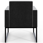 Kit 04 Poltronas Decorativas Sala Base Fixa Metal Helô L02 Li