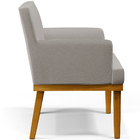 Kit 04 Poltronas Decorativas Sala De Estar Base Mel Beatriz W