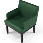 Kit 04 Poltronas Decorativas Sala De Estar Base Preto Beatriz