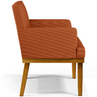 Kit 04 Poltronas Decorativas Sala De Estar Beatriz Base Mel W