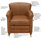 Kit 04 Poltronas Decorativas Sala De Estar Brunei Pés Príncip