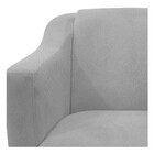 Kit 04 Poltronas Decorativas Tilla Suede Cinza - Amarena Móve