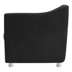 Kit 04 Poltronas Decorativas Tilla Suede Preto - Amarena Móve