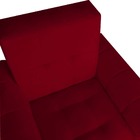Kit 04 Poltronas Golden Pés Palito Suede Marsala - D'classe D