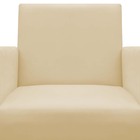 Kit 04 Poltronas Nina Decorativa Escritorio Suede Bege - D'cl