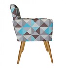 Kit 04 Poltronas Nina Decorativa Sala De Estar Recepção Triân