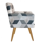 Kit 04 Poltronas Nina Sala De Estar Recepção Escritório Losan