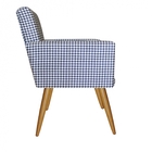 Kit 04 Poltronas Nina Sala De Estar Recepção Escritório Xadre