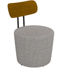 Kit 04 Poltronas Para Sala De Estar Decorativa Base Fixa Luar