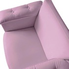 Kit 04 Poltronas Ruby Pés Palito Suede Rosa Bebê - D'classe D