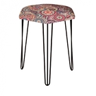 Kit 04 Puffs Banqueta Alta Bita Industrial Sala Penteadeira P