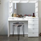 Kit 04 Puffs Banqueta Alta Bita Industrial Sala Penteadeira P