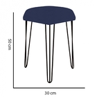 Kit 04 Puffs Banqueta Alta Bita Industrial Sala Penteadeira P
