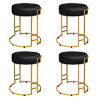 Kit 04 Puffs Dara Corino Base Industrial Dourado - D'rossi -