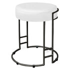 Kit 04 Puffs Dara Corino Branco Base Industrial Preto - D'ros