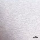 Kit 04 Puffs Decorativos Redondo Pés Metal Couro Branco Fosco