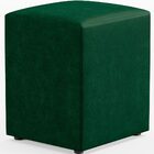Kit 04 Puffs Quadrado L02 Decorativo Facto Verde - Lyam Decor
