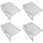 Kit 04un Esteiras Bandeja Reta Flexivel P/ Braço Sofá Branco