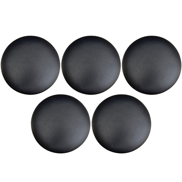 Kit 05 Assentos Redondo Banqueta Cadeira Estofados Poltronas