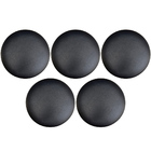 Kit 05 Assentos Redondo Banqueta Cadeira Estofados Poltronas