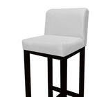 Kit 05 Banqueta Alta Com Encosto Aila Cozinha Balcão Bistrô B