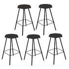 Kit 05 Banqueta Alta Lari Eiffel Hexágono Cozinha Bar Balcão