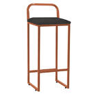 Kit 05 Banqueta Alta Luffi Com Encosto Cozinha Bar Balcão Bis