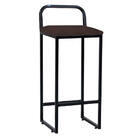 Kit 05 Banqueta Alta Luffi Com Encosto Cozinha Bar Balcão Bis