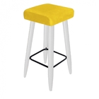 Kit 05 Banqueta Alta Quadrado Luma Para Cozinha Bar Balcão Bi