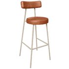 Kit 05 Banquetas Alta Bar Cozinha Sala De Jantar Aço Milão Ar