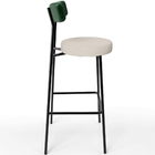 Kit 05 Banquetas Alta Bar Cozinha Sala De Jantar Milão L02 Fa