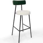 Kit 05 Banquetas Alta Bar Cozinha Sala De Jantar Milão L02 Fa