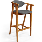 Kit 05 Banquetas Alta Cozinha Bancada Bar Sala De Jantar Fixa