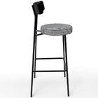 Kit 05 Banquetas Alta Cozinha Sala Jantar Em Aço Milão L02 Co