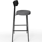 Kit 05 Banquetas Alta Cozinha Sala Jantar Milão L02 Couríssim