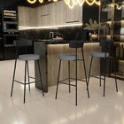 Kit 05 Banquetas Alta Cozinha Sala Jantar Milão L02 Couríssim