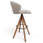 Kit 05 Banquetas Alta Giratória Bar Cozinha Sala De Jantar Ba