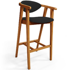 Kit 05 Banquetas Alta Para Cozinha Bancada Bar Sala De Jantar