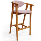 Kit 05 Banquetas Alta Para Cozinha Bancada Bar Sala De Jantar