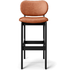 Kit 05 Banquetas Alta Para Cozinha Madeira Fixa Betta L02 Pre