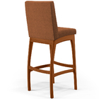 Kit 05 Banquetas Alta Para Cozinha Sala De Jantar Fixa Mila L