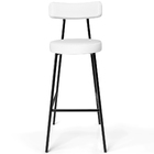 Kit 05 Banquetas Altas Bar Cozinha Sala De Jantar Estrutura E