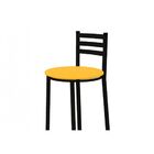 Kit 05 Banquetas Altas Com Encosto 86 Cm Preto - Marcheli - P