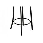 Kit 05 Banquetas Altas Com Encosto 86 Cm Preto - Marcheli - P