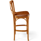 Kit 05 Banquetas Altas Cozinha Bancada Bar Sala Jantar Estofa